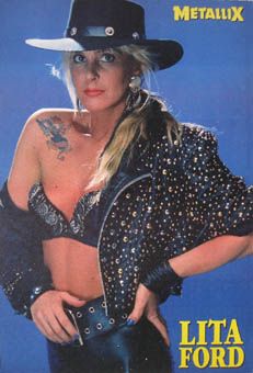 a magazine cover with a woman wearing a cowboy hat and leather jacket on the cover