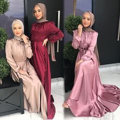 Sleeve Length:Long Sleeve; Gender:Women's; What's in the box:Dress; Types:Dress,Abaya; Holiday:Ramadan; Style:Religious,Saudi Arabic; Material:Polyester; Age Group:Adults; Characters:Arabian,Muslim; Cosplay Works:Cosplay; Listing Date:02/28/2023; Clothing Length:; Bust:; Shoulder Width:; Sleeve Length:; Waist: Habits Musulmans, Modest Maxi Dress, Hijab Look, Pleated Skirt Dress, Evening Dresses With Sleeves, Abaya Dress, Islamic Clothing, Evening Dresses Elegant, Satin Maxi Dress