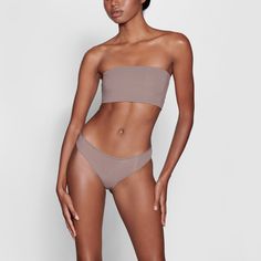 FITS EVERYBODY BANDEAU | UMBER - FITS EVERYBODY BANDEAU | UMBER Clothing Basics, Bra Collection, Strapless Bandeau, Lingerie Drawer, Bandeau Bra, Closet Goals, Nursing Bra, Strapless Bra, Underwire Bra