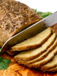 Meatless Meat, Veggie Meat, Turkey Loaf, Vegan Thanksgiving Menu, Gluten Recipes, Vegan Seitan, Vegan Meat Recipe, Turkey Roast, Vegan Turkey