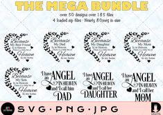 the mega bundle for svg and dxf