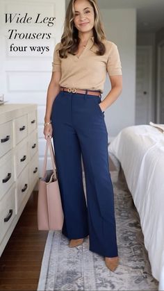 Navy Blue Combinations Outfits, Navy Blue Color Combinations Outfits, Navy Pants Outfit Women, Navy Blue Trousers Outfit, Navy Blue Pants Outfit, Blue Trousers Outfit, Combination Outfit, Blue Pants Outfit, Office Outfits Women Casual