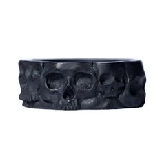 Collectible Symbolic Black Skull Ring, Gothic Black Rings With Skull Print, Gothic Skull Rings With Engraving, Hand Cast Black Skull Ring, Black Hand Cast Skull Ring Gift, Symbolic Black Skull Ring, Black Hand Cast Skull Ring, Rings With Meaning, Viking Skull