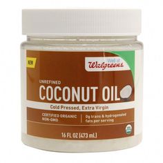 Shop Unrefined Coconut Oil and read reviews at Walgreens. Pickup & Same Day Delivery available on most store items. Coconut Oil Lotion, Coconut Oil Hair Growth, Coconut Oil For Teeth, Coconut Oil For Dogs, Coconut Oil For Acne, Coconut Oil Recipes, Coconut Oil Hair Mask