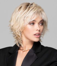 Mid Length Shag, Razor Cut Shag, Cut Layers, Wig Outlet, Best Wig Outlet, Short Shag Hairstyles, Choppy Hair