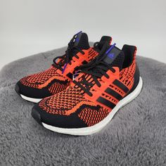 New Adidas Ultra Boost 5.0 Dna Solar Red Black Men's Running Shoes Size 8 Brand New With Box Every Run Is A Fresh Start, But That Doesn't Mean You Start From Zero. We Approach The Design Of The Ultraboost With The Same Mindset. We Build Off The Work That Came Before It, While Taking The Chance To Create Something New. This Lifestyle Version Of The Shoes Uses The Adidas Primeknit Pattern From The 2019 Drop. The High-Contrast Upper Highlights The Weave Of The Knit, A Combination Of All The Iterati Red Breathable Lace-up Custom Sneakers, Adidas Custom Running Sneakers, Red Low-top Trail Running Shoes For Streetwear, Red Streetwear Running Shoes, Custom Lace-up Sneakers With Boost Midsole For Training, Custom Lace-up Training Sneakers With Boost Midsole, Red Running Sneakers With Boost Midsole, Red Sneakers With Boost Midsole For Running, Red Lace-up Running Shoes With Boost Midsole