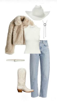 Cropped Fluffy Jacket, Western Winter Outfits, Western Fall Outfits, Png Outfits, Western Winter, Casual Mom Style, Elegant Country, Fluffy Jacket