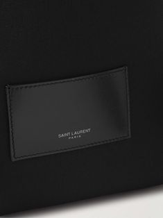 Shop SAINT LAURENT Logo-Embroidered Leather-Trimmed Shell Backpack, Explore the latest in-season SAINT LAURENT collection today on MR PORTER Luxury Leather Bags With Logo Patch, Luxury Leather Bag With Logo Patch, Luxury Black Bags With Logo Patch, Leather Shoulder Bag With Logo Patch, Leather Shoulder Bag With Logo Patch For Everyday Use, Designer Bags With Logo Patch For Everyday Use, Designer Rectangular Bag With Logo Patch, Designer Rectangular Bags With Logo Patch, Luxury Shoulder Bag With Logo Patch For Travel