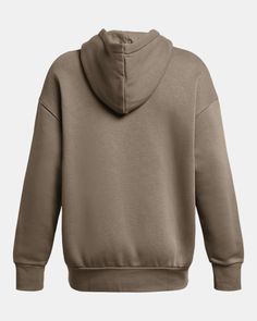 Ultra-soft, mid-weight cotton-blend fleece with brushed interior for extra warmth|Ribbed cuffs & bottom hem|Extended body length & drop hem shoulder for an oversized fit & feel Heather White, Oversized Hoodie, Oversize Hoodie, Colorful Hoodies, Yellow White, Under Armour, Shirts Tops, Top Shirt, White And Black