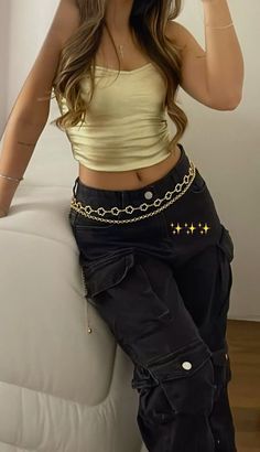 yasmin takada Glitter Outfits, Trendy Summer Outfits, Rave Outfits, Casual Style Outfits, Mode Fashion, Outfits Casuales, Moda Fashion, Outfits Ideas