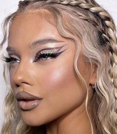 Gangsta Makeup, Exotic Makeup, New Years Eve Makeup, Lip Makeup Tutorial, Makeup For Blondes, Eye Makeup Pictures, Valentines Makeup, Beautiful Eye Makeup