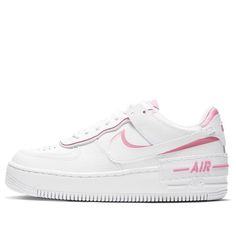 Nike Womens WMNS Air Force 1 Shadow White Magic Flamingo CI0919-102 (AF1/SNKR/Skate/Low Top/Women's) Sporty White Nike Air Force 1 For Spring, Sporty Pink Nike Air Force 1 For Sports, Sporty Nike Air Force 1 In Pink For Sports, White Nike Air Force 1 For Spring Sports, Casual Nike Air Force 1 In Pink For Sports, Casual Pink Nike Air Force 1 For Sports, Pink Nike Air Force 1 With Air Max Cushioning, White Nike Air Force 1 Lace-up For Spring, Air Force 1 Shadow