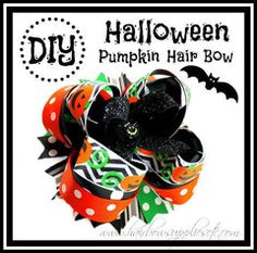 Hair Bow Tutorials – Hairbow Supplies, Etc. Bow Pumpkin, Diy Hair Accessories Tutorial, Bow Inspiration, Hair Bow Video, Pumpkin Hair, Stacked Hair Bow, Girls Hair Bows Diy, Make Hair Bows