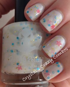 Nail Combos, Cute Nail Polish, Confetti Nails, Makeup Nails Designs, Pineapple Under The Sea, Walnut Oil