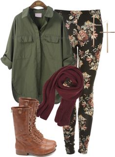 "Untitled #151" by annellie ❤ liked on Polyvore Leggings Activewear, Workout Fashion, Rock Outfit, Leggings Outfit, Floral Leggings, Indie Outfits, Ebay Clothing