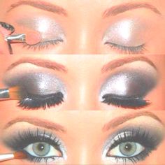 Prom Makeup*    I mis-read it as "porn makeup" LOL. But yes, PROM MAKEUP! Prom Make Up, Prom 2014, Formal Makeup, Swag Makeup, Make Up Nails, Prom Ideas, Up Nails, I Love Makeup, Eyes Makeup