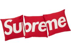 Buy and sell authentic Supreme streetwear on StockX including the Supreme Jules Pansu Pillow (Set of 3) Red and thousands of other streetwear clothing and accessories. Supreme Boxers, Supreme Furniture, Supreme Clothing, Hypebeast Room, Supreme Streetwear, Mtv Cribs, Supreme Accessories, Cute Couple Gifts, Concept Clothing