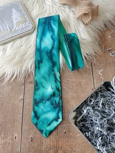 Emerald Green Tie, Thank You Gift For Parents, Masculine Fashion