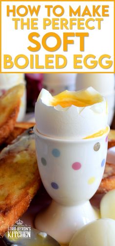 Just because something is old fashioned, doesn't mean it's not still great! Soft Boiled Eggs for breakfast is a timeless classic! These are what I crave for breakfast on a cold, winter morning served with buttery toast and lots of hot coffee! #breakfast #eggs #softboiled #oldfashioned