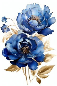 Premium Photo | Royal blue peony illustration Floral Illustration Art, Theme Bapteme, Peony Illustration, Royal Blue Flowers, Blue Peony, Wallpaper Boho, Blue Flower Painting, Phone Wallpaper Boho, Bag Painting