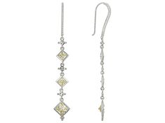 Judith Ripka 6ctw Square Canary Bella Luce Diamond Simulant Rhodium Over Sterling Silver Long Dangle Earrings with Round White Topaz Accents. Measures Approximately 2.75"L x 0.40"W. Fish Hooks. White Dangle Linear Earrings With Diamond Accents, White Linear Dangle Earrings With Diamond Accents, Elegant Yellow Long Drop Jewelry, Sterling Silver Diamond Cut Dangle Earrings, Sterling Silver Diamond Cut Linear Dangle Earrings, Formal Silver Jewelry With Diamond Markers, Silver Diamond Cut Linear Earrings Fine Jewelry, Silver Diamond Cut Linear Earrings, Silver Diamond Cut Linear Earrings In Fine Jewelry