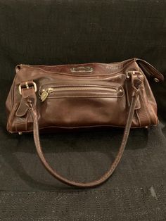 Hello! This bag/purse is in good condition. Zoom in on the pics and see for yourself please. And check our other listings. We have really cool things and we'll combine ship. Thank you Randy Brown Leather Handbag, Brown Leather Handbags, Brown Leather Bag, Brown Handbag, Vintage Brown, Leather Handbag, Purses And Handbags, Leather Handbags, Leather Bag