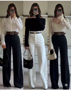 Classy Outfits For Women, Chique Outfits, Professional Outfits Women, Old Money Outfits, Stylish Work Attire, Outfit Chic, Fashion Fail, Everyday Fashion Outfits, Holiday Wallpaper