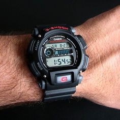 Casio Gshock, Black Watch, Timeless Classic