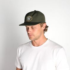 Shop the Timber Snapback Hat in Olive Cheap Brown Flat Bill Snapback Hat, Khaki Flat Bill Hat One Size, Khaki Flat Bill Hat One Size Fits Most, Khaki Flat Bill Hat, One Size Fits Most, Green Military Hat With Curved Brim, Military Style Hat With Curved Brim, Green Military Style Baseball Cap With Flat Bill, Green Military Baseball Cap With Flat Bill, Adjustable Khaki Flat Bill Hat