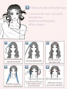 Hairstyles Tutorial, Hair Arrange