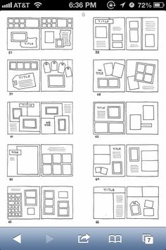 a bunch of different types of furniture in black and white, with the numbers on each side