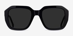 Azalea - Square Black Frame Sunglasses For Women | Eyebuydirect Discover Your Style, Acetate Sunglasses, Super Chunky, Tres Chic, Sunglasses For Women, Sunglass Frames, Black Frame, Classic Black, Your Style