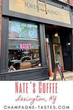 Nate's Coffee in Lexington is locally owned and serving up freshly roasted coffee from their fun little downtown shop! Champagne Taste, Roasted Coffee, Lexington Ky, Coffee Roasting, Kentucky, Coffee