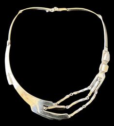 Erika Hult de Corral Ric Taxco Mexico Sterling Silver Modernist Necklace 78g | eBay Mexican Jewelry, Funky Jewelry, Late 20th Century, 20th Century, Jewelry Design, Copper, Gems, Sterling Silver, Silver