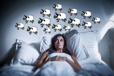 Just like the idea of actually getting sheep stickers for above the bed Mind Reading Tricks, Insomnia Help, Sleep Medicine, Sleep Remedies, Sleep Issues, Have A Good Night, Sleep Problems, Natural Sleep