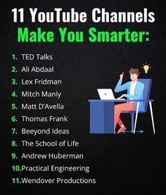 the 11 youtube channels to make you smarter