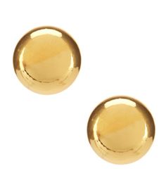 From Lauren Ralph Lauren&#x2C; these earrings feature:Gold-tone metalPost closureApprox. 12mm Imported. Vintage Diamond Jewelry, Ball Stud Earrings, Geek Jewelry, Gold Earrings Designs, Jewelry Rings Diamond, Uncut Diamond, House Of Harlow, Diamond Hoop Earrings, Accessories Jewelry Earrings