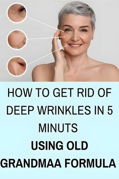 Get Rid Of Deep Wrinkles And Loose Skin Only With This Mixture >>CHECK THIS OUT<< Rid Wrinkles, Anti Aging Skincare Routine, Korean Beauty Secrets, Eliminate Wrinkles