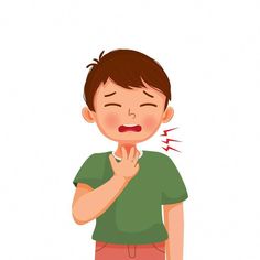 Download the Little boy suffering from sore throat touching his swelling and painful neck as symptoms of flu and allergy 7533121 royalty-free Vector from Vecteezy for your project and explore over a million other vectors, icons and clipart graphics! Sore Throat Remedies For Adults, Fever Images, Honey For Sore Throat, Sores On Scalp, Sore Throat Tea, Forward Head Posture Exercises, Throat Remedies, Sore Throat Remedies, Neck And Shoulder Muscles