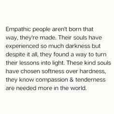 Awaken Healers on Instagram: “Tag every empath around 🧡😘 @empaths_oldsouls_introverts” Being Empathic Quotes, Quotes About Being An Empath, Highly Empathetic People, Quotes About Empaths, Two Empaths In Love, Quotes For Empaths, Empath Quotes Highly Sensitive