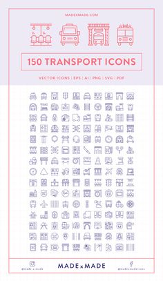 the ultimate guide to transport icons in adobe, pst and png formats