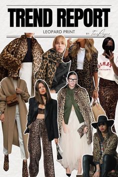 Fall Fashion Staples, Leopard Print Outfits, Leopard Outfits, Fashion Fails, Fall Trends Outfits, Fashion Fail, Trendy Fall Outfits, Trend Report, Casual Chic Outfit