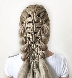 German Braids Hairstyles, Ombré Hair, Rose Hair, Artistic Hair, Braids For Long Hair