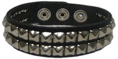 Adjustable Spiked Leather Bracelet For Festivals, Leather Silver Jewelry For Concert, Punk Style Leather Jewelry With Wrist Strap, Adjustable Leather Bracelets With Rivets, Adjustable Leather Bracelet With Rivets For Concerts, Adjustable Silver Leather Bracelet With Wrist Strap, Punk Style Silver Leather Wristband, Silver Leather Jewelry With Studs, Silver Leather Bracelets With Studs