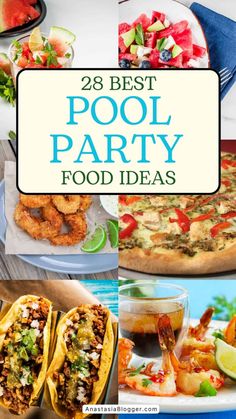 the best pool party food ideas