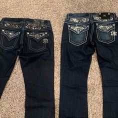 Worn Twice And In Brand New Condition. Digital Closet, Miss Me Jeans, Jeans Color, Miss Me, Colored Jeans, Jeans And Boots, Boot Cut, Women Jeans, Brand New