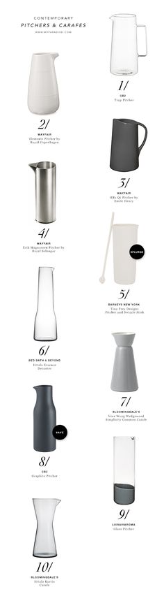 the different types of vases are shown in this diagram