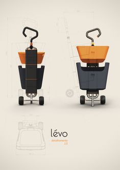 two different types of baby strollers with wheels