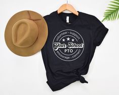 PTO/PTA Crew Shirt Custom Parent Teacher Organization - Etsy Pto Board, Pta Shirts, Parent Teacher Association, Parent Teacher, Teacher Organization, Parents As Teachers, Crew Shirt, High Quality T Shirts, School Shirts