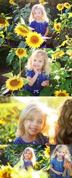 Sunflower Field Photography | Mother and daughter photo shoot in sunflower field | lifestyle, family photos, matching outfits, love, natural poses, candid, field, golden hour, golden hair, little girl, whimsical, blue dress, let them be little, toy giraffe | Audra’esque Photography » Kansas City photographer » Lawrence, KS photographer » Topeka, KS photographer Family Photos Matching Outfits, Toy Giraffe, Natural Poses